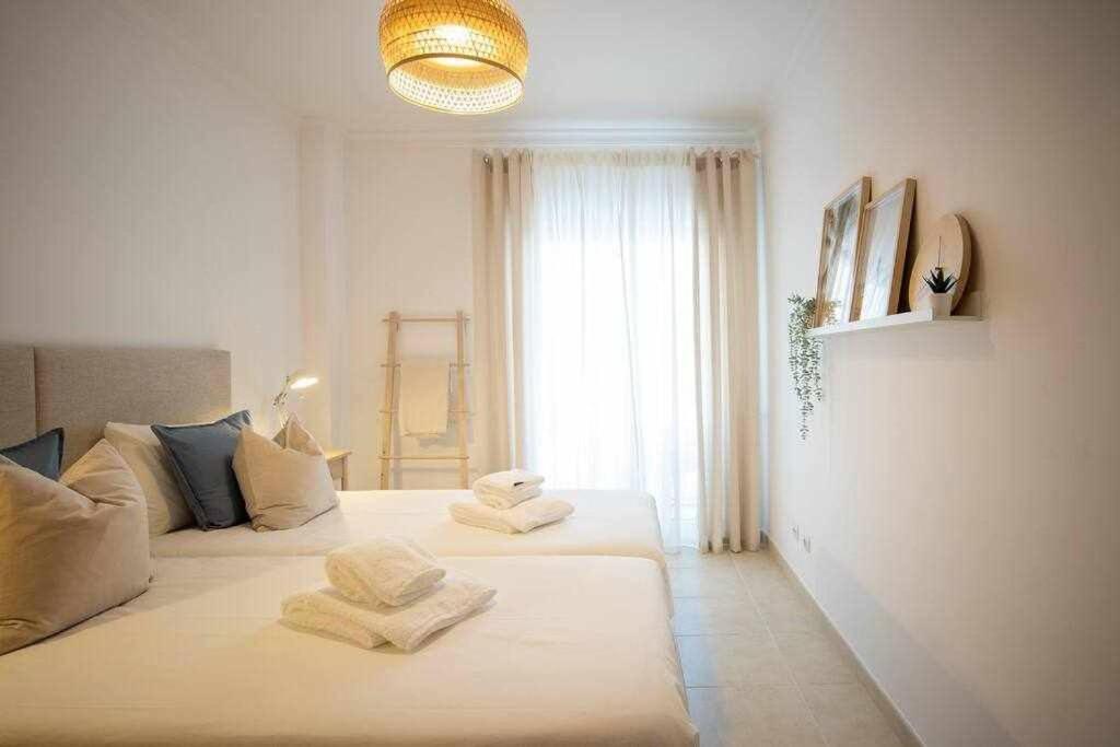 Modern 3Br Apt W/ Lg Terrace, Bbq, Ac & Parking Tavira Luaran gambar