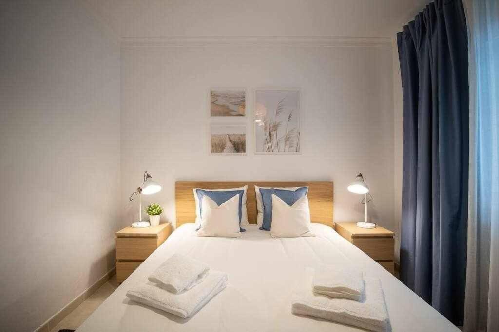 Modern 3Br Apt W/ Lg Terrace, Bbq, Ac & Parking Tavira Luaran gambar