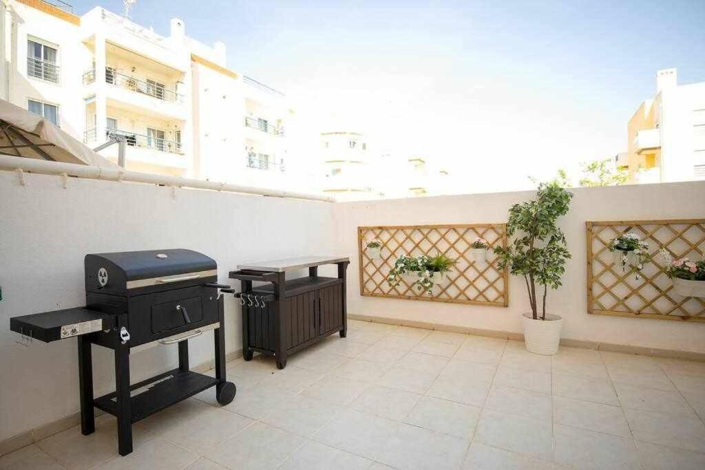 Modern 3Br Apt W/ Lg Terrace, Bbq, Ac & Parking Tavira Luaran gambar